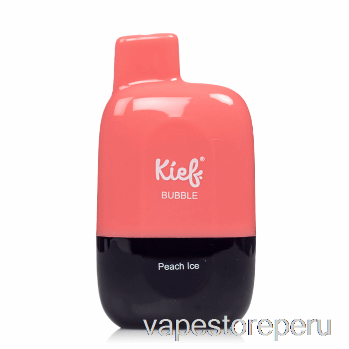 Vape Recargable Xtra Kief Bubble 6500 Desechable Melocotón Hielo